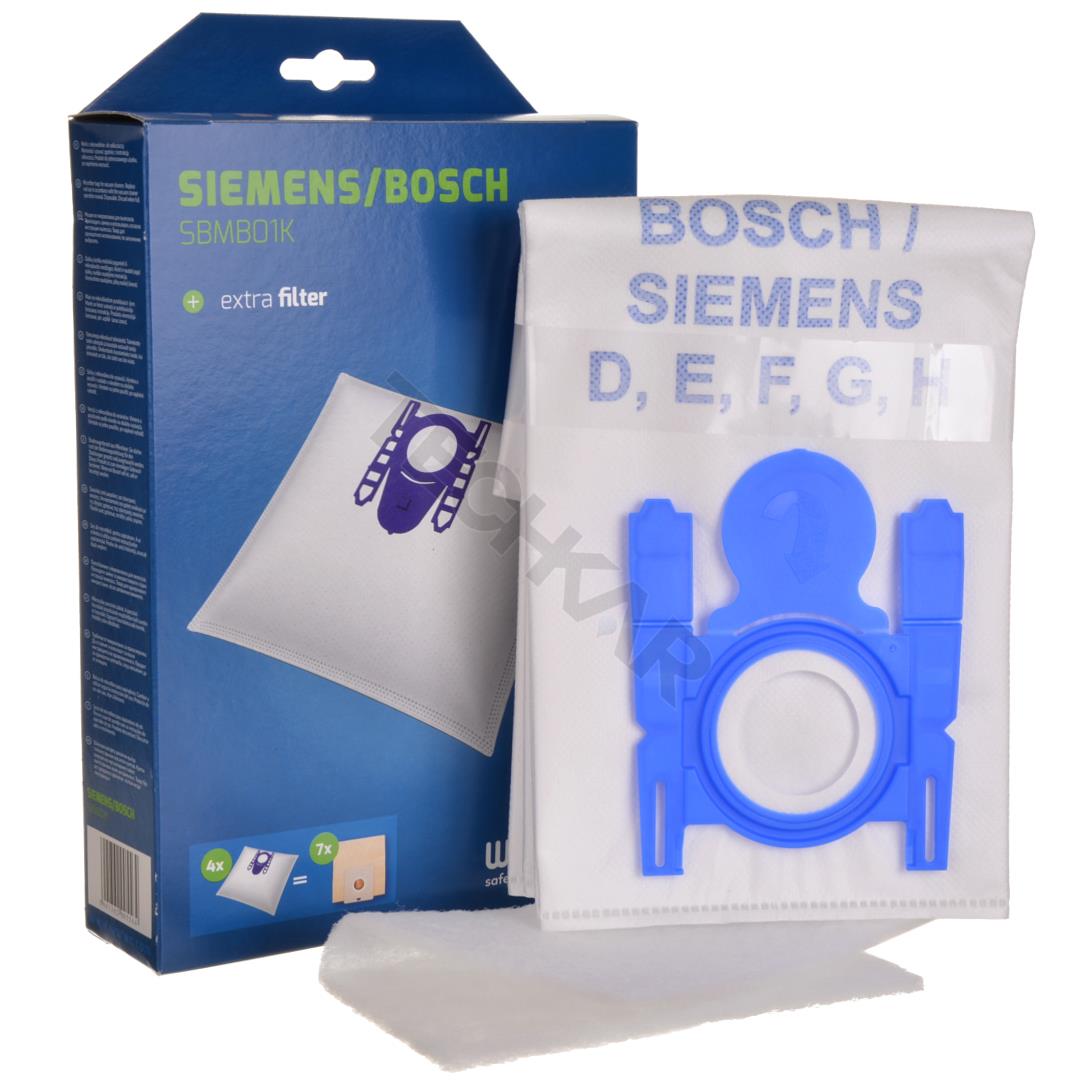 4x vrecká WORWO (SBMB01K) pre vysávač BOSCH, SIEMENS TYPE G H GL-30