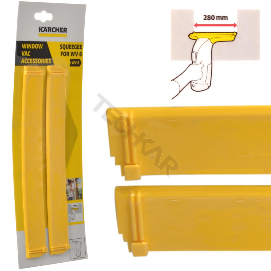 2x silikónový zberač 280 mm KARCHER WV6 2.633-514.0