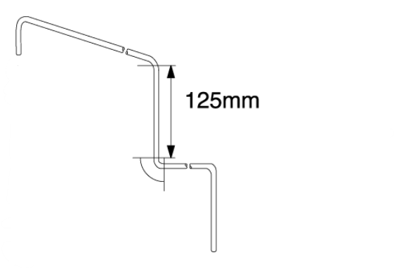 Potrubie pre palivové potrubie KARCHER HDS 1055, 655, 695 S, 745, 755, 850, 895 S, 995 (5.423-186.0)