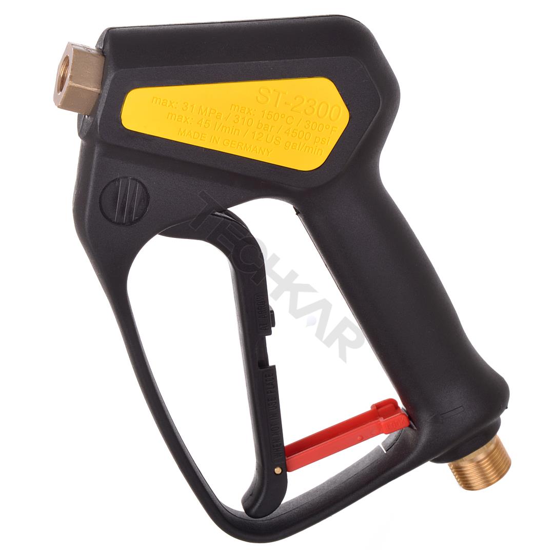 R+M ST-2300 krátka umývacia pištoľ na auto, M22 - 1/4"F závit (max. 310br, 150°C, 45 l/min)