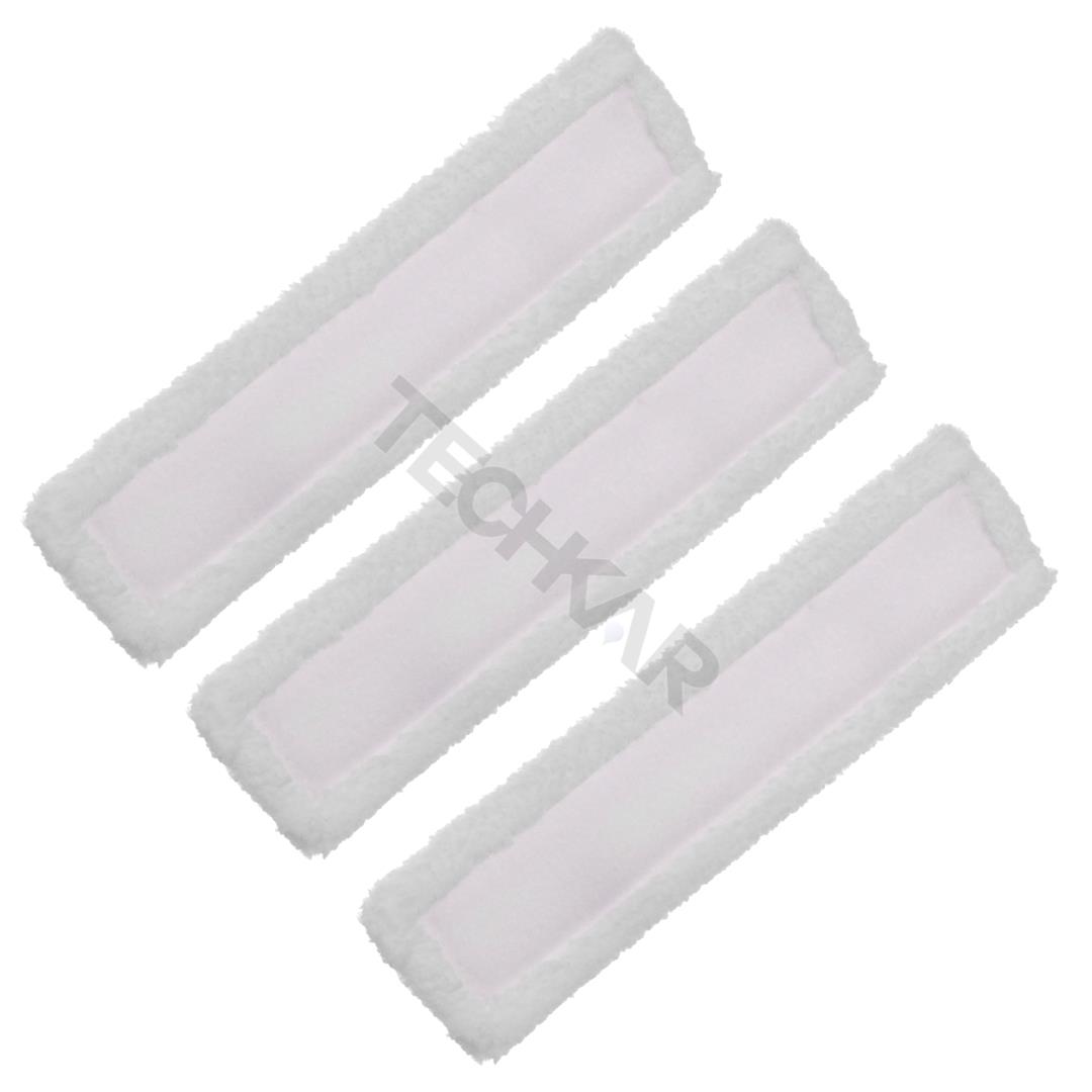 3x mikrovláknové vysokotlakové čističe na suchý zips pre KARCHER WV 2 WV 5 WVP10 (2.633-130.0)