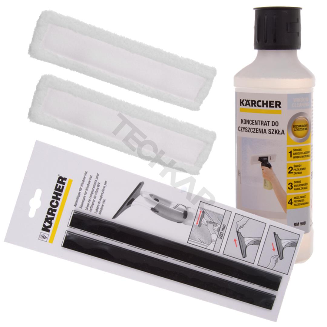 2x Pady Gumová stierka na tekutý čistič RM500 KARCHER WV 2 WV 5 WVP