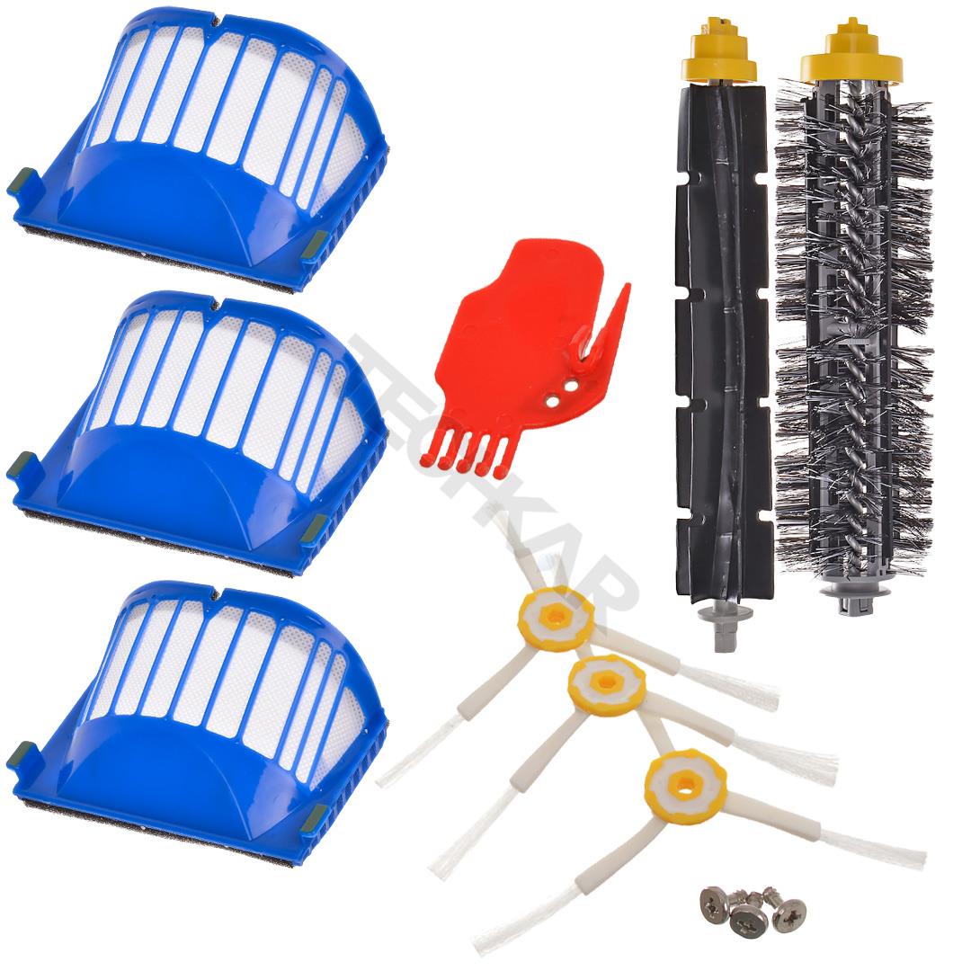Sada kefkového filtra pre iRobot Roomba 605 606 610 612 615 616 620 621 625 630 631 639 650 651 660 670 671 675 680 681 695 696