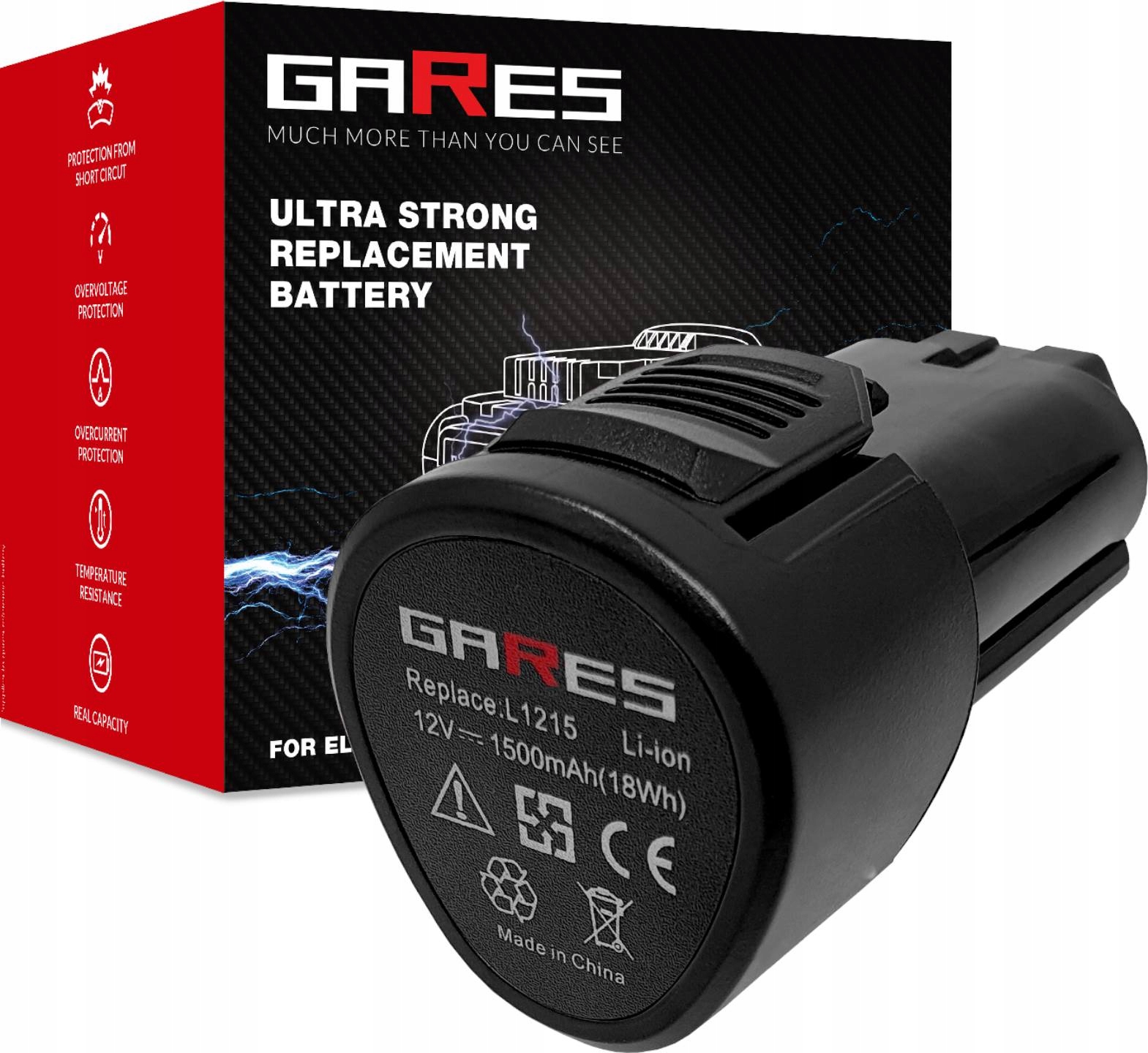 Náhradná batéria - Batéria pre batériu pre AEG BS12C2 1,5AH 12V