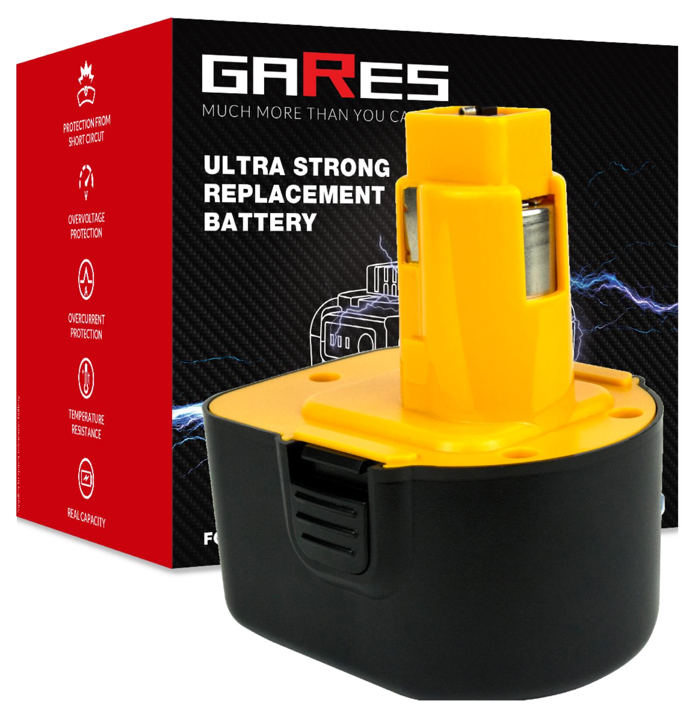 Náhradná batéria - Batéria pre dewalt DW9072 1,5AH 12V
