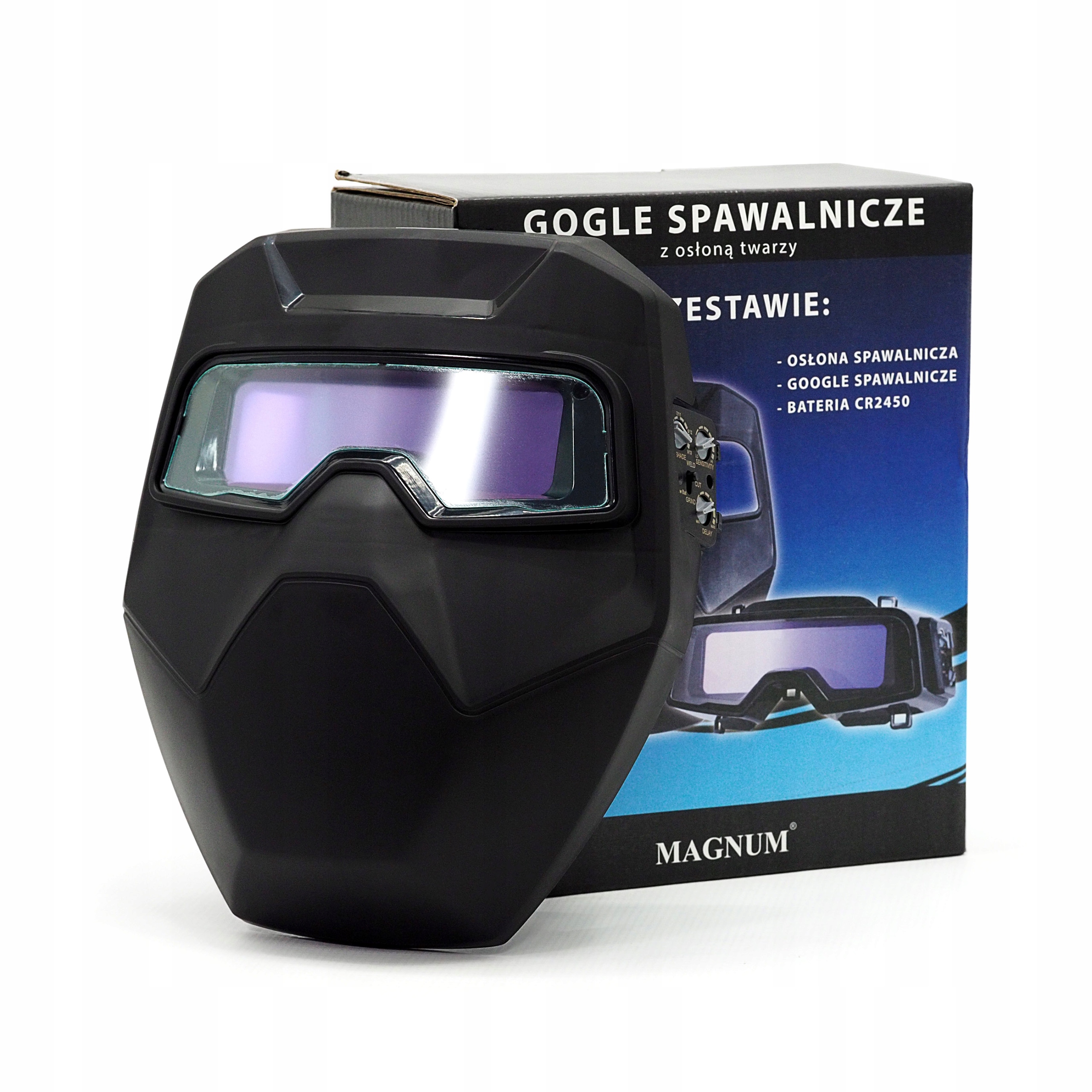 Zváracia maska, kukla - Automatické zváracie okuliare s Magnum Mig