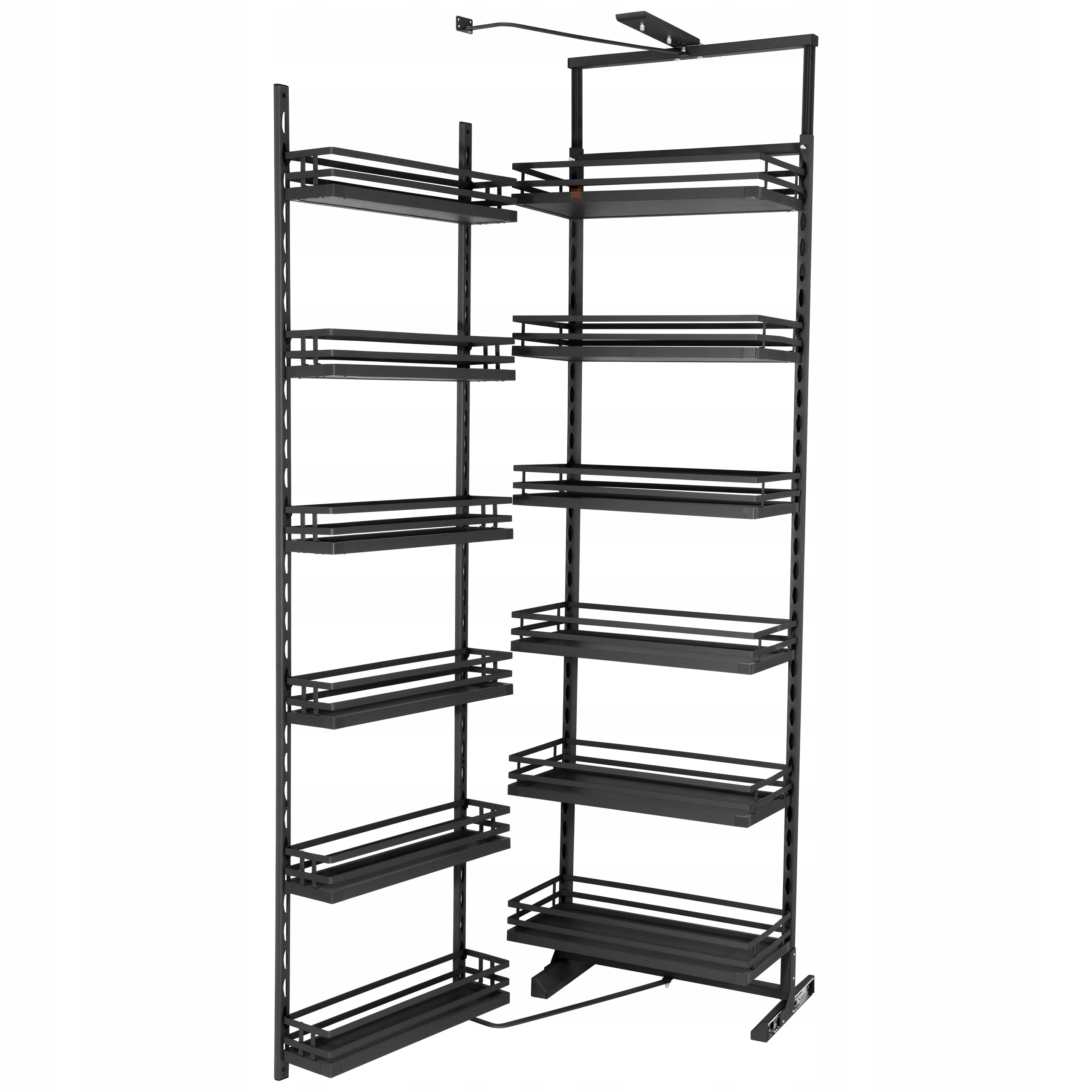Rohový nákladný kôš Maxi s brzdou pre skrinku 600 mm - MPTJ022C AMIX
