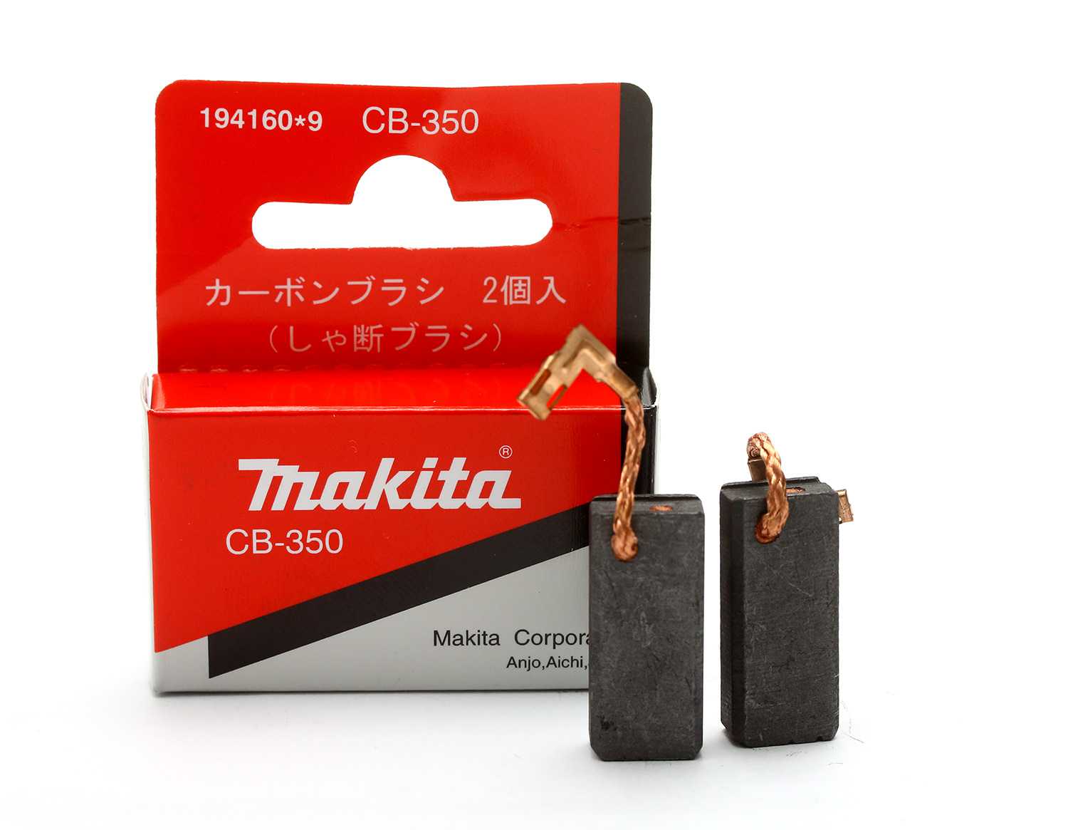 MAKITA uhlíky CB350 HR4001C HR4011C ORIGINÁL