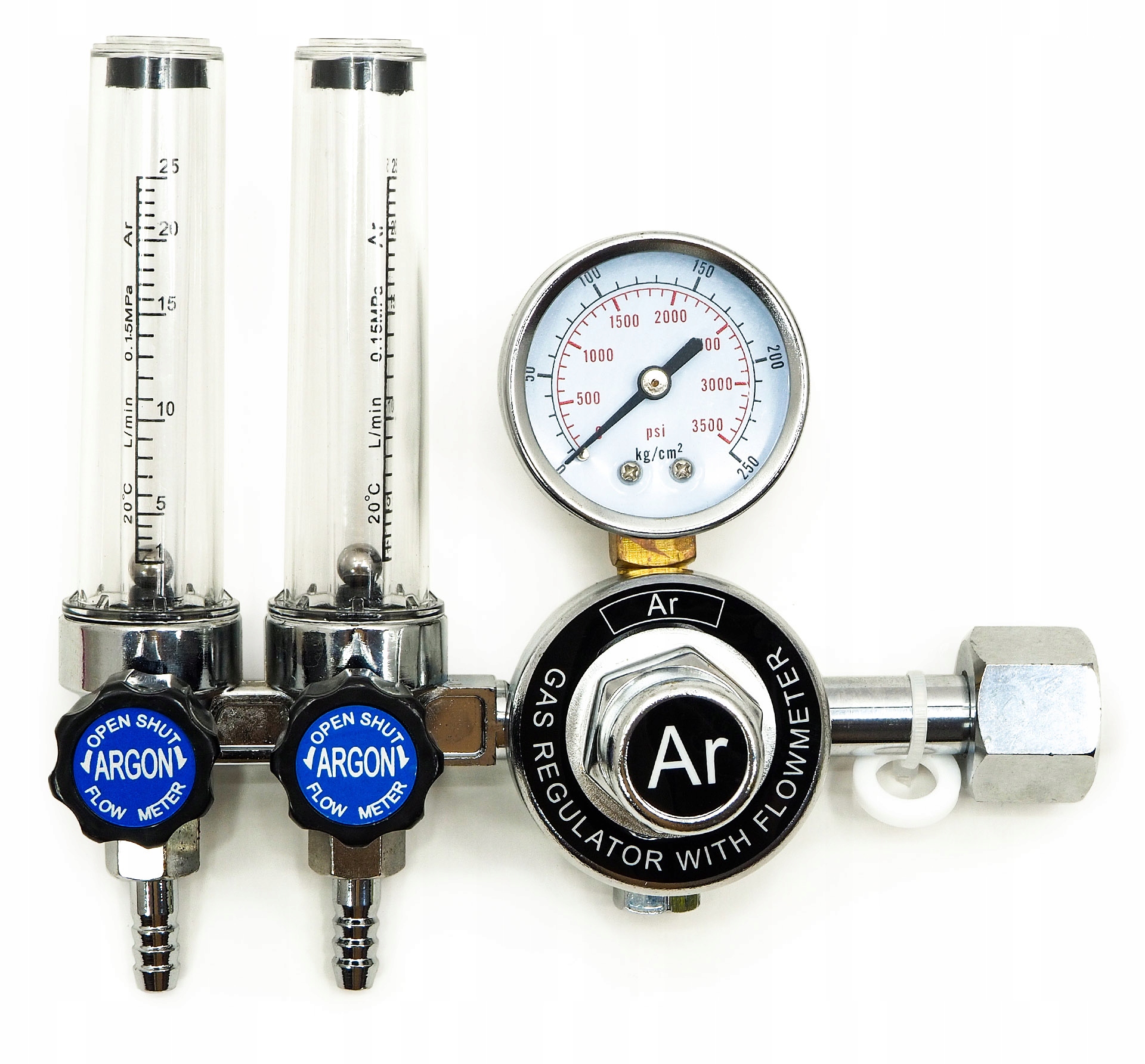 Prietokomerný regulátor - Reduktor s rotamovými argónovými mixmi AR/CO2 CO2