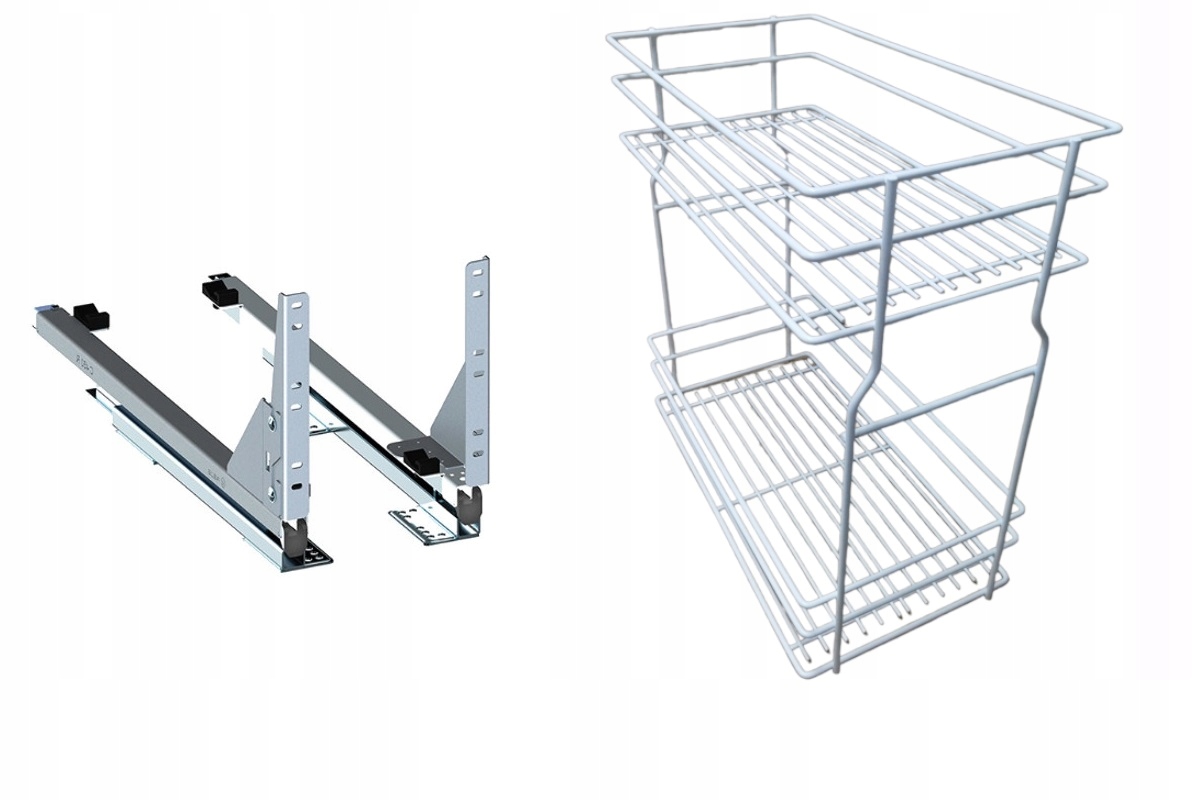 Rejs Cargo Basket 30 biely 300 + spodný bežecký systém