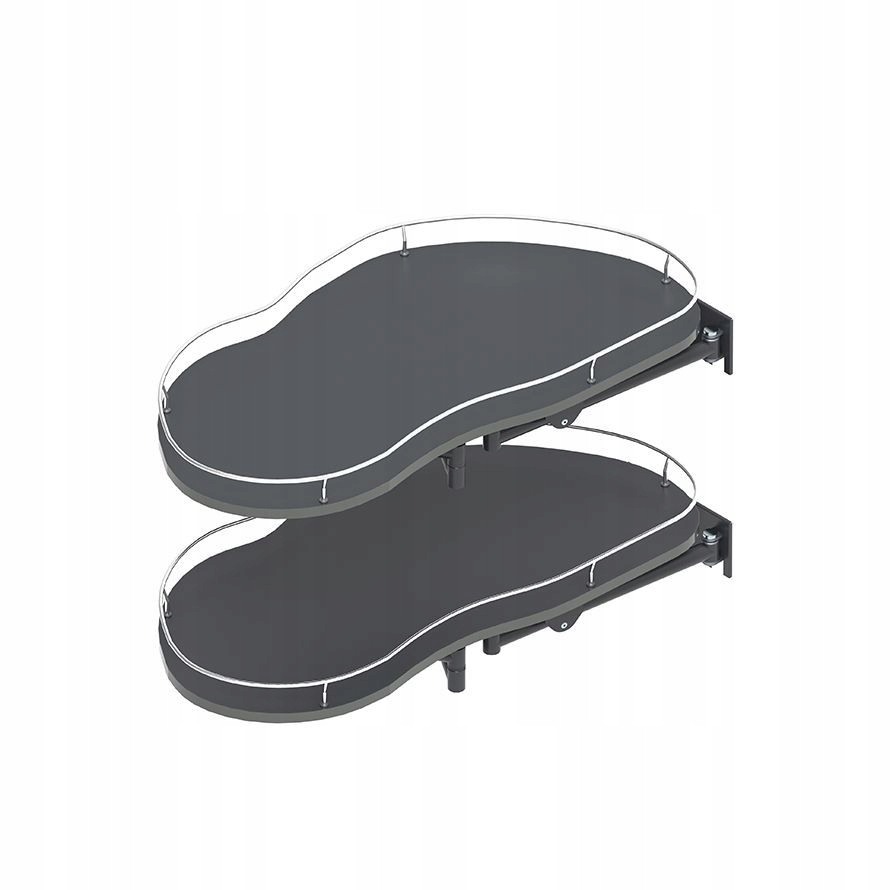Rejs Corner Optima 1000 grafit ľavý tlmené zatváranie