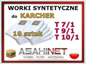 TAŠKY PRE KARCHER T 7/1, T 9/1, T 10/1 -10ks / sada